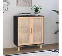 Buffet - vidaXL - Vaisselier Meuble Rangement - Bois de pin massif - Naturel - 60 x 30 x 70 cm ixo35x1723