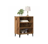vidaXL Buffet Vieux Bois 57x35x70 cm Bois d'ingénierie, Armoire de Rangement, Meuble d'entrée, Meuble d'appoint, Meuble de Rangement de Cuisine