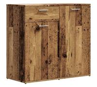 Buffet vieux bois 80x36x75 cm bois d ingénierie