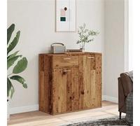 Buffet vieux bois 80x36x75 cm bois d ingénierie