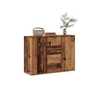Buffet vieux bois 88x30x64 cm bois d'ingénierie, meuble de rangement, meuble de rangement de cuisine, meuble de 855892