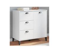 Buffet VIKEN blanc 80x40x80 cm bois d'ingénierie374938