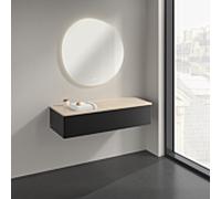 Villeroy & Boch V&B Buffet sans structure de façade Antao 120x26,8x50cm, WBP botti., bleu m Lac Quantité:1