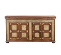 Buffet Vintage En Bois Highboard Meuble Flur Boho