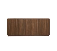 Buffet vintage finition bois noyer 3 portes L180 cm MILLOR