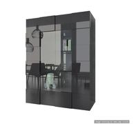 Buffet-Vitrine LONDON anthracite