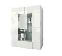 Buffet - Vitrine LONDON blanc