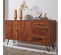 Buffet WL5.629 Sheesham massif 140x75x40 cm maison de campagne