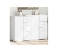 Buffets 2 pcs blanc 59x39x80 cm bois d ingénierie Blanc G
