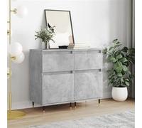 Buffet Armoire Latérale Meuble de Rangement Salon Bois d'Ingénierie vidaXL