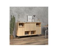 vidaXL Buffets 2 pcs Chêne Sonoma 60x35x70 cm Bois d'ingénierie Marron