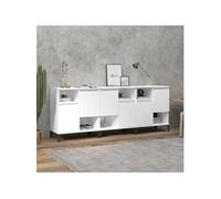 Buffets 3 pcs blanc 60x35x70 cm bois d ingénierie Blanc G
