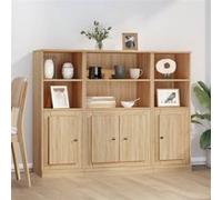 Buffets 3 pcs chêne sonoma bois d ingénierie Ch G