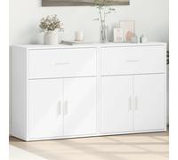 Buffets Armoire de Rangement Salon Chambre 2 pcs Bois d'Ingénierie vidaXL
