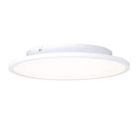 Buffi Panneau de plafond LED Sable/blanc/blanc chaud 35 cm