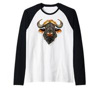 Buffle d'Afrique Buffle Noir des Savanes Afrique Buffles Manche Raglan
