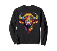 Buffle d'Afrique Buffle Noir des Savanes Afrique Buffles Sweatshirt