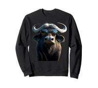 Buffle d'Afrique Buffle Noir des Savanes Afrique Buffles Sweatshirt