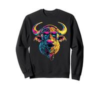 Buffle d'Afrique Buffle Noir des Savanes Afrique Buffles Sweatshirt