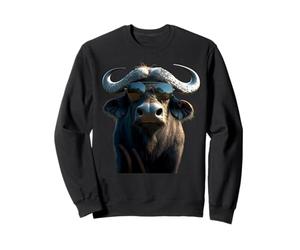 Buffle d'Afrique Buffle Noir des Savanes Afrique Buffles Sweatshirt
