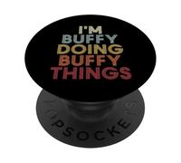 Buffy Name Buffy Personalized Name First Given PopSockets PopGrip Adhésif