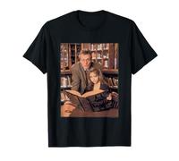 Buffy The Vampire Slayer Buffy & Giles In The Library Retro T-Shirt