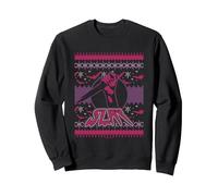 Buffy The Vampire Slayer Buffy Slay Uglyswaeater Style Logo Sweatshirt, Unisexe pour Adultes, Noir, XL