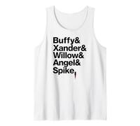 Buffy the Vampire Slayer Buffy Xander Willow Angel Spike TV Débardeur