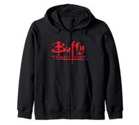 Buffy The Vampire Slayer Classic 90's TV Red Text Logo Sweat à Capuche