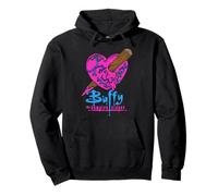 Buffy the Vampire Slayer Colorful Staked Heart TV Show Sweat à Capuche