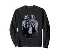 Buffy The Vampire Slayer Distressed Vintage Scooby Gang Sweatshirt