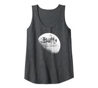 Buffy The Vampire Slayer Full Moon Opening Credits TV Show Débardeur, Femme, Chiné Foncé, XXL