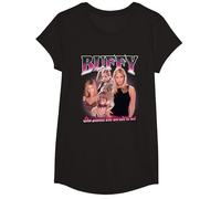 Buffy The Vampire Slayer Iconic Buffy 90's Collage Poster T-Shirt, Fille, Noir, XS