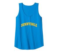 Buffy The Vampire Slayer Sunnydale Collegiate Chest Logo Débardeur, Femme, Saphir, L