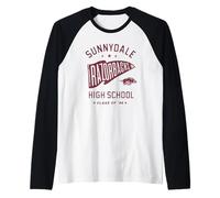 Buffy The Vampire Slayer Sunnydale Razorbacks TV Show Manche Raglan