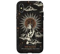 Buffy The Vampire Slayer The Slayer Tarot Card TV Show Coque pour iPhone X/XS