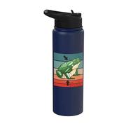 Bufo alvarius Crapaud Crapauds du désert amphibiens Stainless Steel Insulated Water Bottle