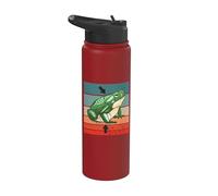 Bufo alvarius Crapaud Crapauds du désert amphibiens Stainless Steel Insulated Water Bottle