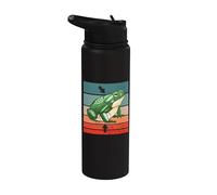 Bufo alvarius Crapaud Crapauds du désert amphibiens Stainless Steel Insulated Water Bottle