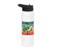 Bufo alvarius Crapaud Crapauds du désert amphibiens Stainless Steel Insulated Water Bottle