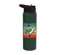 Bufo alvarius Crapaud Crapauds du désert amphibiens Stainless Steel Insulated Water Bottle