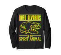Bufo Alvarius Toad is My Spirit Chemise Animal Manche Longue