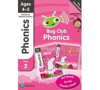 Bug Club Phonics Learn At Home Pack 2, Phonics Sets 4-6 For Ages 4-5 (Six Stories + Parent Guide + Activity Book)