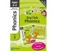Bug Club Phonics Learn At Home Pack 3, Phonics Sets 7-9 For Ages 4-5 (Six Stories + Parent Guide + Activity Book)