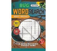 Bug Edition Word Search Puzzle Book: Word Searches with Easy to Read Print about Bugs, Insects, Animal and More | 6x9 inches, 124 pages | 50+ Puzzles ... Gift for Vacations, Holidays and Free Times