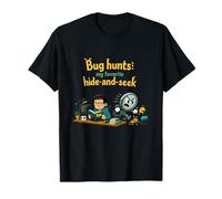 Bug Hunts Hide and Seek Programmateur Humour Design T-Shirt