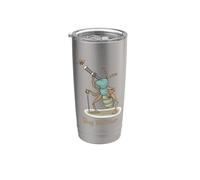 Bug Watcher Adorable insecte avec télescope Gobelet isotherme en acier inoxydable double paroi