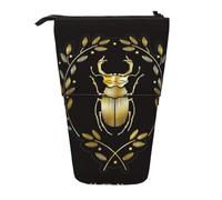 Bug Wreath Trousse rétractable verticale facile à utiliser, taille réglable selon les besoins, Noir , Taille unique, Cartable