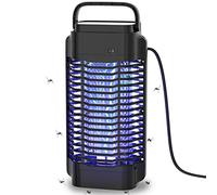 Bug Zapper Indoor, 18 W 4200 V Electric Mosquito Zapper, Effective Insect Trap with UV Bulb, Portable Powered Zappers