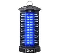 Bug Zapper Outdoor, Plug in Electric Mosquito Fly Zapper w/ 15W Light & 4200V Grid & On/Off Switch, Mosquito Traps & Killer for Indoor, Kitchen, Patio, Backyard and More (Noir)